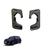 2x COPPIA CLIP GANCI DX - SX MENSOLA CAPPELLIERA BAGAGLIAIO FIAT 500x RINFORZATI