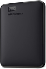 Western Digital WD Elements 2TB 2,5" Disco Rigido Esterno - Nero...