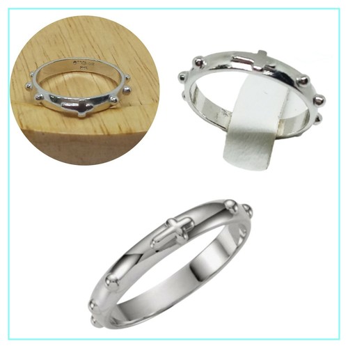 Anello rosario argento 925 - anello,