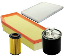 KIT 4 FILTRI TAGLIANDO MERCEDES CLASSE C 220 270 CDI W203 DAL 2000