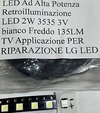 5pz LED SMD 3V 2W 3535 bianco