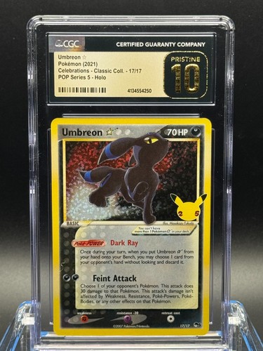 Cgc pristine pokemon - cgc,