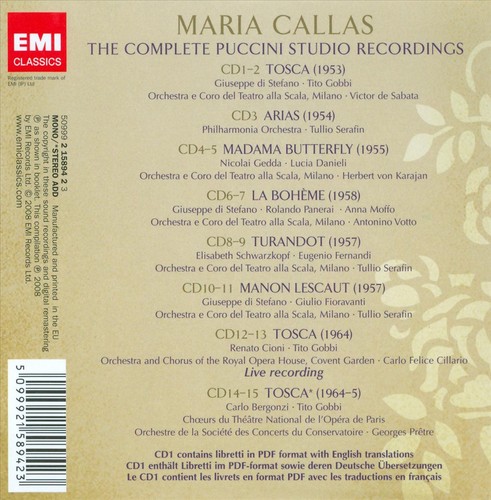 Maria callas the complete - maria, callas: