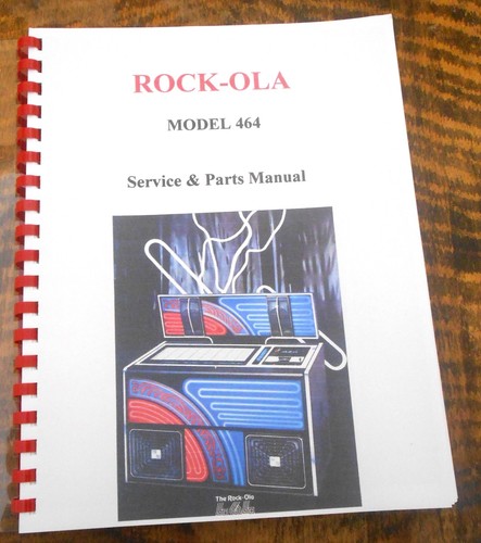 Manuale jukebox rock ola - jukebox, rock-ola