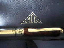 🔴 Penna stilografica THE LALEX PEN Co.  Argento massiccio 925 pennino M vintage