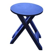 Sgabello Pieghevole In Legno