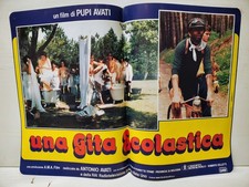 4 FOTOBUSTE 50 X 70 + MANIFESTO 100 X 140 FILM UNA GITA SCOLASTICA di PUPI AVATI