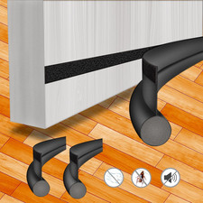 2 Pezzi Di Paraspifferi Sottoporta, 96 Cm Paraspifferi Porta, Adatto per Sottopo