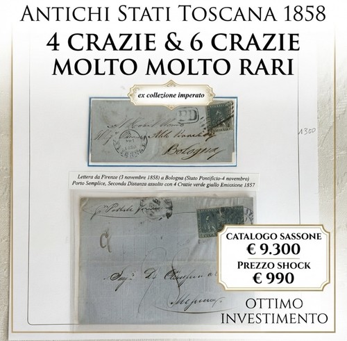 Antichi stati toscana 1858 - ⁠antichi,