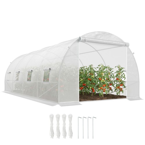 Outsunny serra tunnel 6x3x2m - outsunny, a