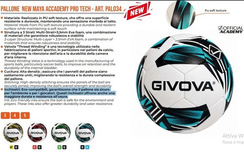 Pallone match new maya pro - new,