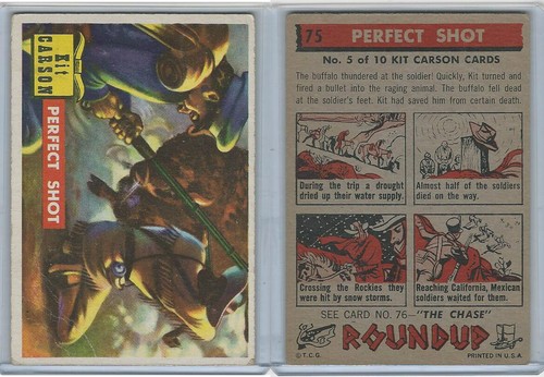 1956 topps roundup - 1956, colpo