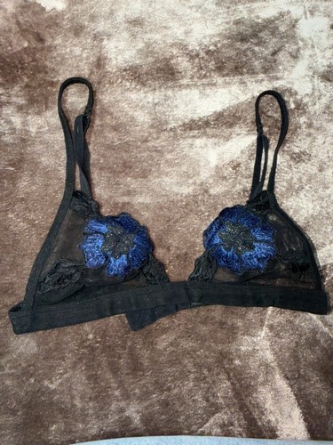 Bralette rete nera malizia - bralette,