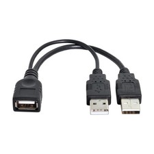 CY USB 2.0 femmina A a doppia