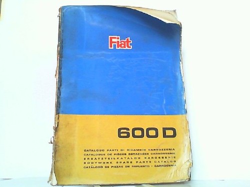 Fiat 600d ersatzteilkatalog - fiat,