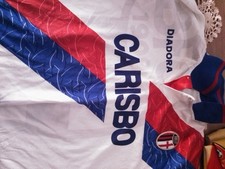 maglia calcio vintage Diadora Società Calcio Bologna Carisbo Nr 6