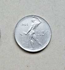 1964 50 LIRE VULCANO