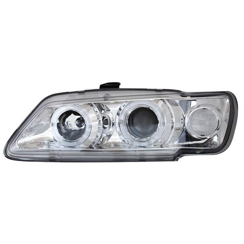Fari led angel eyes cromati - 2,