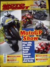 Motosprint 49 2005 Test Yamaha R1 - Aprilia RXV 4.5