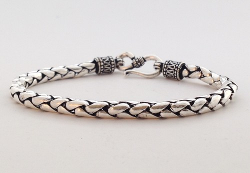Bracciale uomo argento - bracciale,