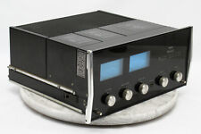 Amplificatore di potenza stereo a stato solido vintage McIntosh MC2105 piastra frontale in vetro