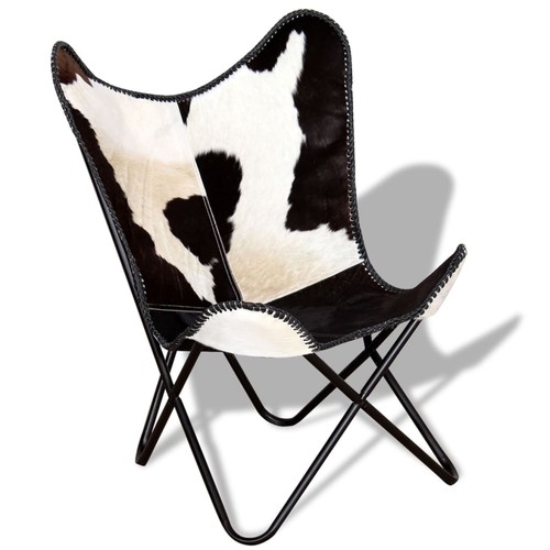 Vidaxl sedia farfalla nera e - sedia,