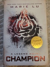 Marie Lu Champion Autographed