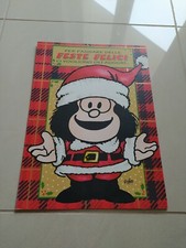 MAFALDA by QUINO -maxi  biglietto auguri Natale -1996
