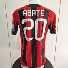Maglia Milan Abate Champions League Match Worn Indossata Preparata 2012/13 2013