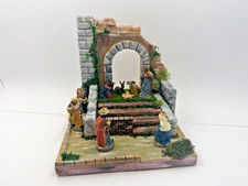 Presepe artigianale in sughero