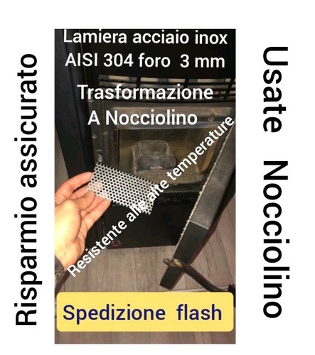 Lamiera forata acciaio - inox,