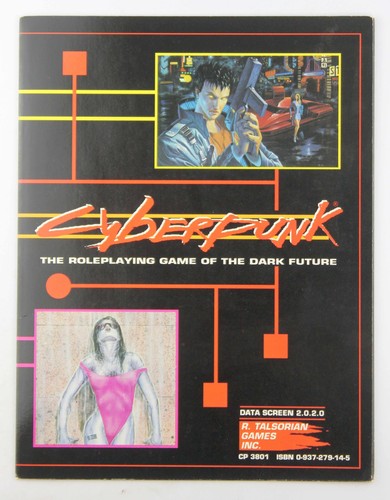 Cyberpunk 2020 rpg screen - 2020,