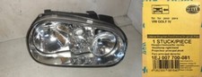 Proiettore Faro fanale Hella 1EJ007700-081 Dx Destro Nuovo per VW GOLF IV