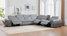 NEW Gray 142" Wide Modern