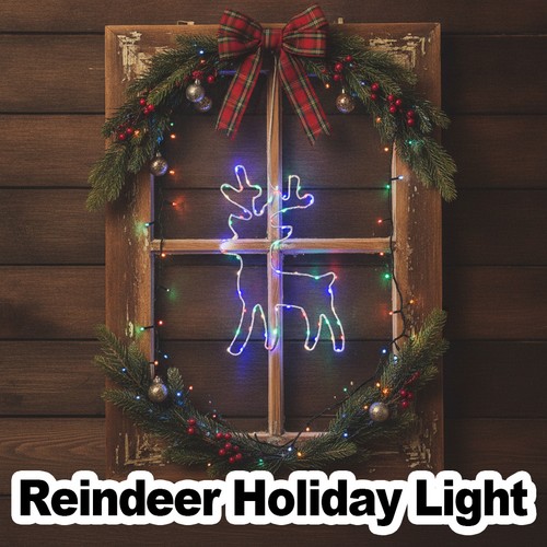 Luci renne natale - natale, in