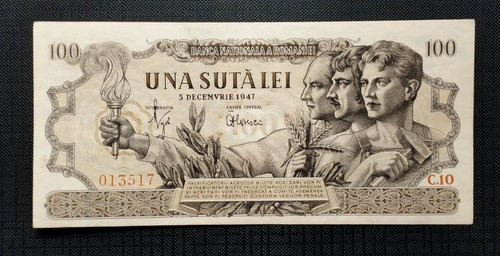 Romania 100 lei - romania, unc