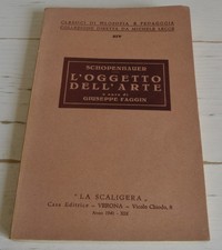 ARTURO SCHOPENHAUER L'OGGETTO