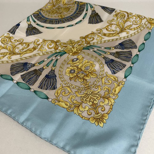 Sciarpa gucci seta - gucci, azzurro