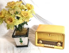 Vintage piccola radio a - vintage,