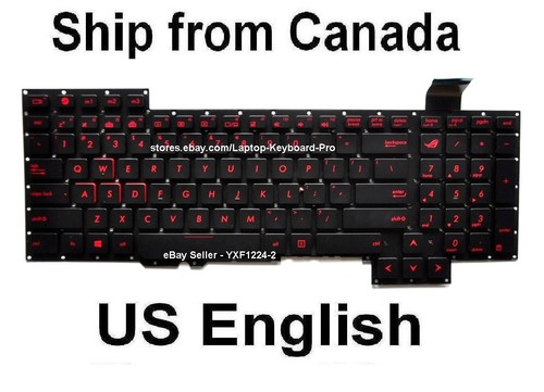 Keyboard for asus g751 g751j - keyboard,