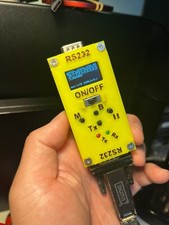 Handheld RS232 serial data