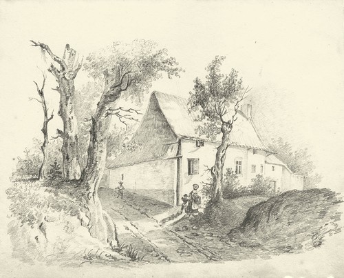 Casa campagna paesaggio - di,