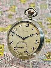 Zenith Metallo .OROLOGIO TASCA . 1946 . Art Deco