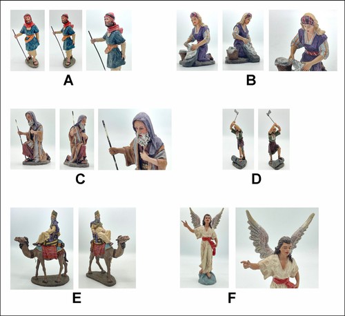 Lotto pezzi statuine - pezzi,, del
