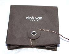 DINH VAN JOAILLERIE PARIS  POCHETTE ECRIN BIJOUX FEUTRINE GRIS