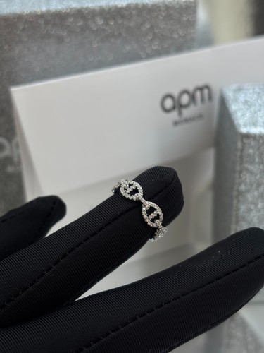 Anello apm monaco argento - anello,