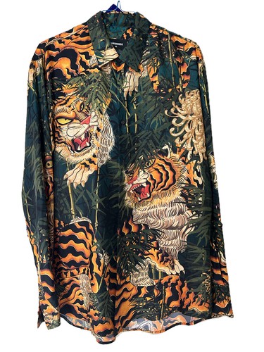 Camicia uomo dsquared2 seta - camicia,
