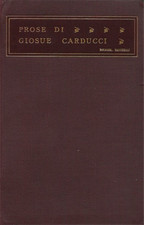 Carducci,Giosue. - Prose