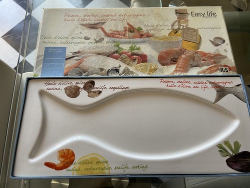 Piatto portata pesce - piatto,