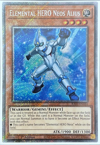 Elemental hero neos alius - elemental,